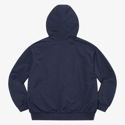 Supreme Hooded Track Jacket 'Applique' Navy (SS23) - SOLE SERIOUSS (3)