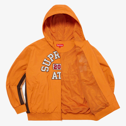 Supreme Hooded Track Jacket 'Applique' Orange SS23 - SOLE SERIOUSS (2)