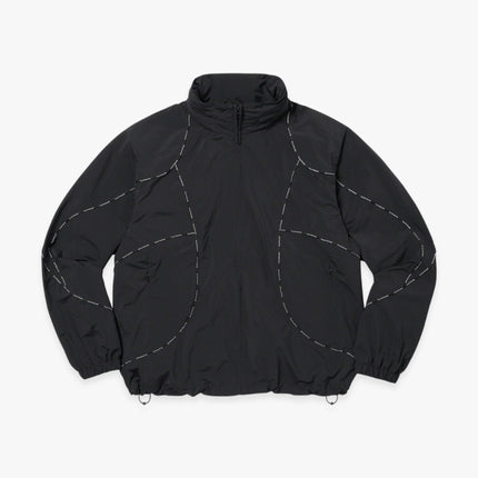 Supreme Hooded Track Jacket 'Logo Piping' Black (FW23) - SOLE SERIOUSS (4)