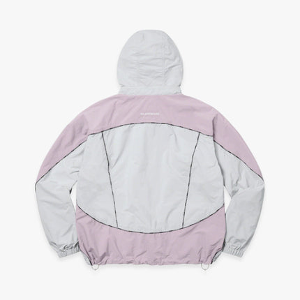 Supreme Hooded Track Jacket 'Logo Piping' Grey (FW23) - SOLE SERIOUSS (2)