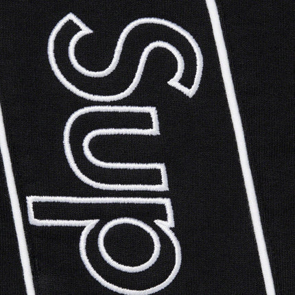 Supreme Hooded Track Paneled Zip Up Hooded Sweatshirt Black (FW21) - SOLE SERIOUSS (2)