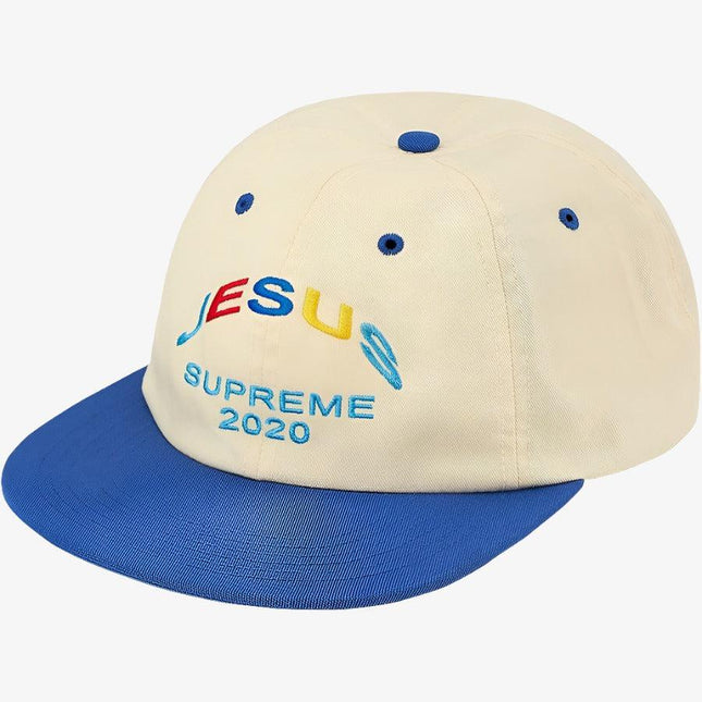 Supreme 'Jesus' 6-Panel Snapback Hat Royal (FW20) - SOLE SERIOUSS (1)