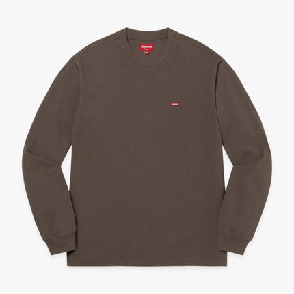 Supreme L/S Tee 'Small Box' Brown (SS23) - SOLE SERIOUSS (1)