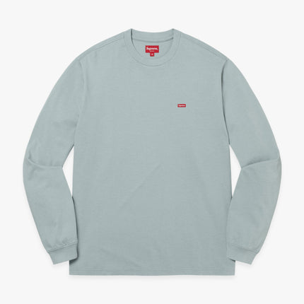 Supreme L/S Tee 'Small Box' Light Slate (SS23) - SOLE SERIOUSS (1)