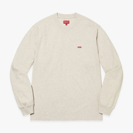 Supreme L/S Tee 'Small Box' Oatmeal (SS23) - SOLE SERIOUSS (1)