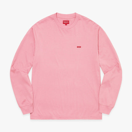 Supreme L/S Tee 'Small Box' Pink (SS23) - SOLE SERIOUSS (1)