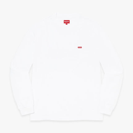 Supreme L/S Tee 'Small Box' White (SS23) - SOLE SERIOUSS (1)