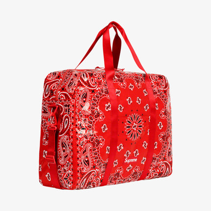 Supreme Large Duffle Bag 'Bandana Tarp' Red (SS21) - SOLE SERIOUSS (2)