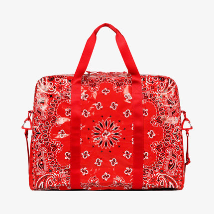 Supreme Large Duffle Bag 'Bandana Tarp' Red (SS21) - SOLE SERIOUSS (3)