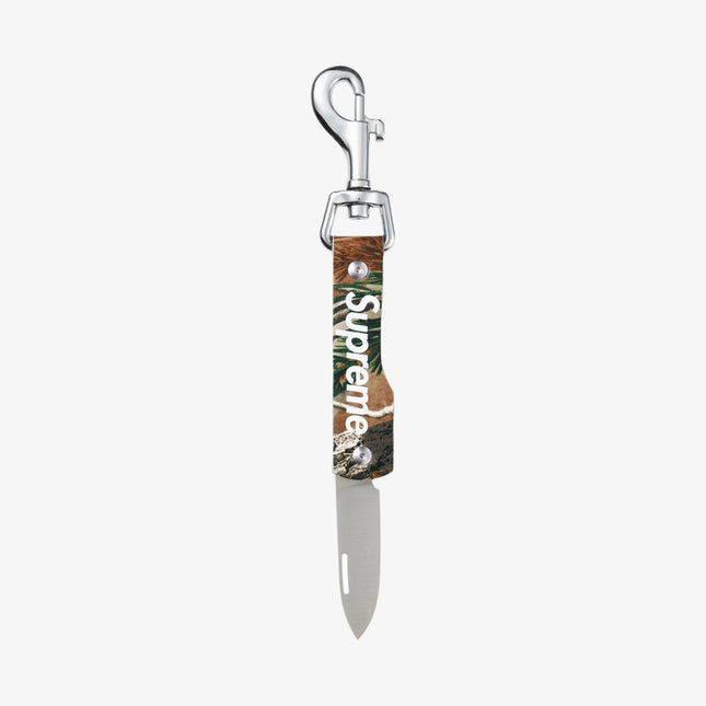 Supreme Leather Clip Knife Realtree AP Camo (FW25) | SOLE SERIOUSS [1]