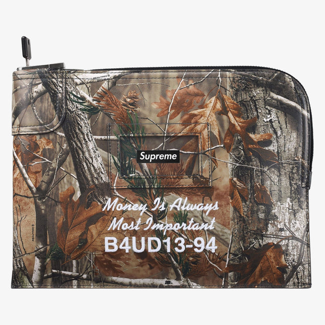 Supreme Leather Money Bag Realtree AP Camo (FW25) | SOLE SERIOUSS [1]