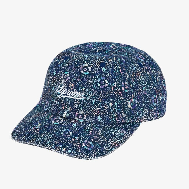 Supreme Liberty 6-Panel 'Floral' Blue (FW21) - SOLE SERIOUSS (1)