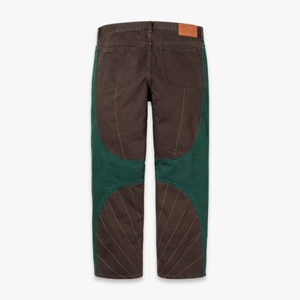 Supreme Loose Fit Jean 'Radial Embroidered' Brown (FW23) - SOLE SERIOUSS (2)