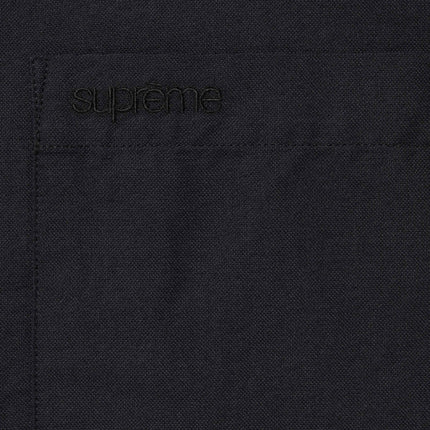 Supreme Loose Fit Oxford Shirt Black (FW23) - SOLE SERIOUSS (2)