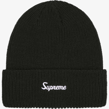 Supreme Loose Gauge Beanie Black (FW24) - SOLE SERIOUSS (1)