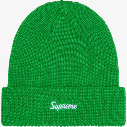 Supreme Loose Gauge Beanie Bright Green (FW25) | SOLE SERIOUSS [1]