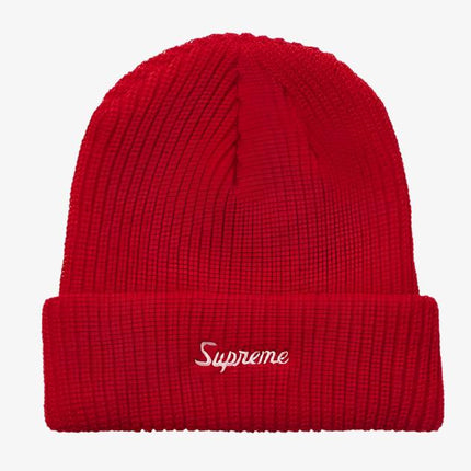 Supreme Loose Gauge Beanie Bright Red (FW21) - SOLE SERIOUSS (1)