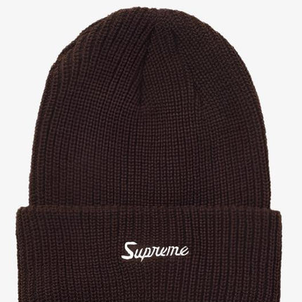 Supreme Loose Gauge Beanie Brown (FW21) - SOLE SERIOUSS (1)