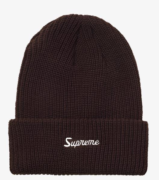 Supreme Loose Gauge Beanie Brown (FW21) - SOLE SERIOUSS (1)