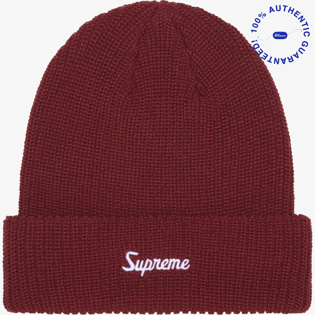 Supreme Loose Gauge Beanie Cardinal (FW25) | SOLE SERIOUSS [1]