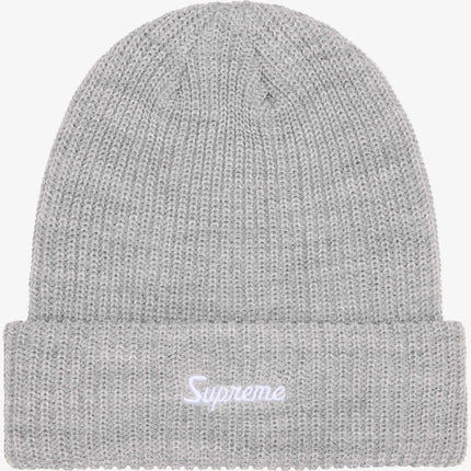 Supreme Loose Gauge Beanie Heather Grey (FW25) | SOLE SERIOUSS [1]