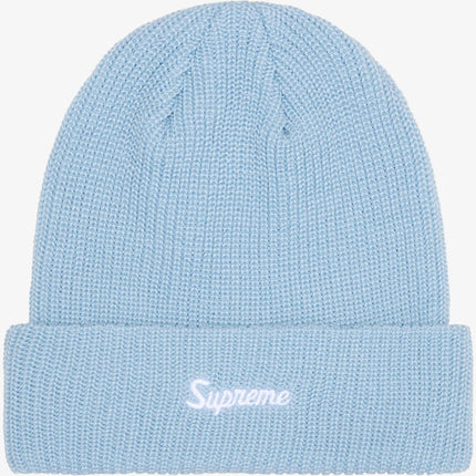 Supreme Loose Gauge Beanie Light Blue (FW25) | SOLE SERIOUSS [1]