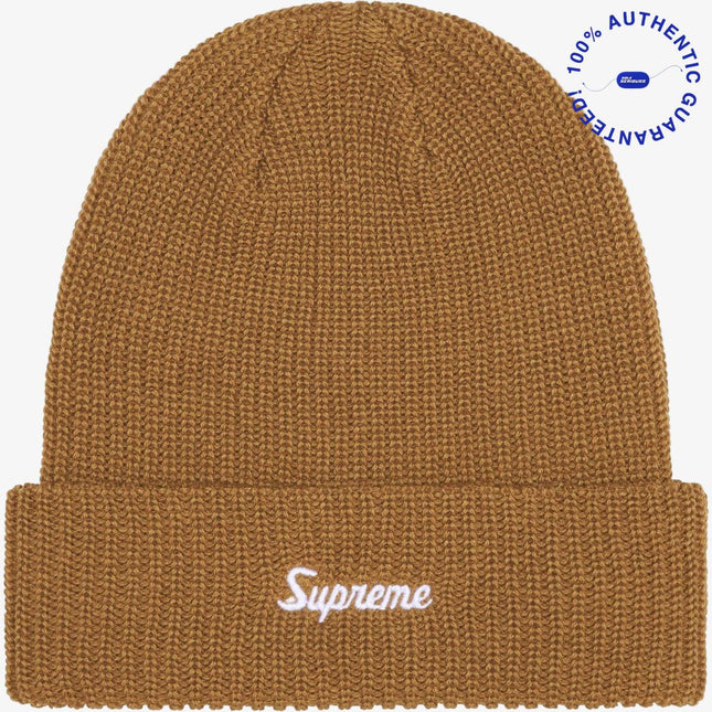 Supreme Loose Gauge Beanie Light Brown (FW25) | SOLE SERIOUSS [1]