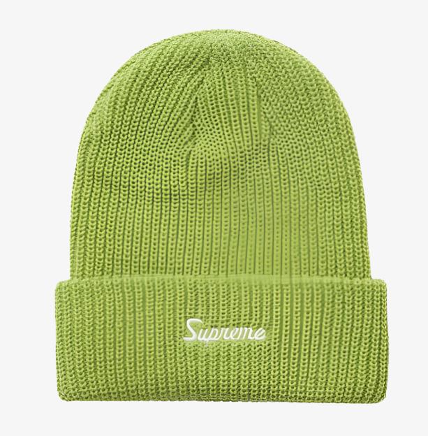 Supreme Loose Gauge Beanie Light Green (FW21) - SOLE SERIOUSS (1)