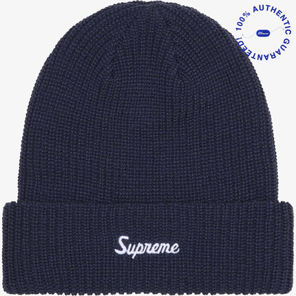 Supreme Loose Gauge Beanie Navy Blue (FW25) | SOLE SERIOUSS [1]