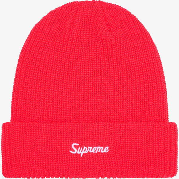 Supreme Loose Gauge Beanie Watermelon Pink (FW25) – SOLE SERIOUSS