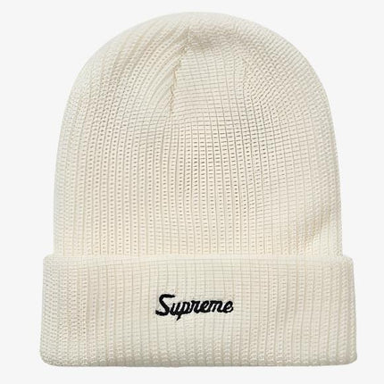 Supreme Loose Gauge Beanie White (FW21) - SOLE SERIOUSS (1)