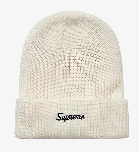 Supreme Loose Gauge Beanie White (FW21) - SOLE SERIOUSS (1)