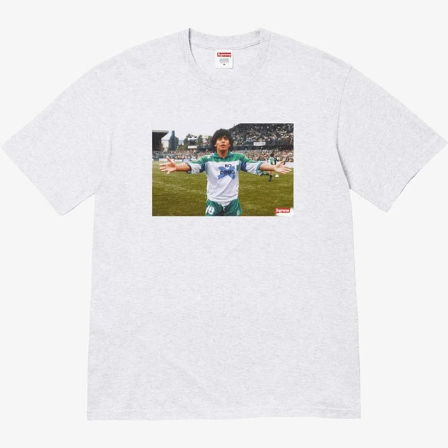 Supreme 'Maradona' Tee Ash Grey (SS24) - SOLE SERIOUSS (1)