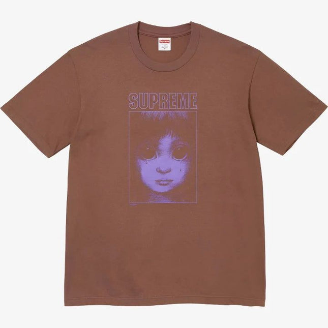 Supreme 'Margaret Keane Teardrop' Tee Brown (SS24) - SOLE SERIOUSS (1)