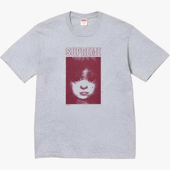 Supreme 'Margaret Keane Teardrop' Tee Heather Grey (SS24) - SOLE SERIOUSS (1)