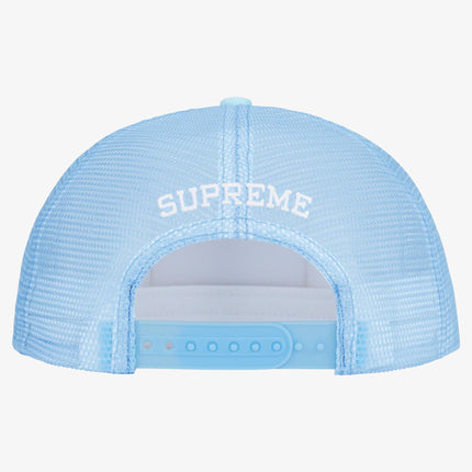 Supreme Mesh Back 5-Panel 'Name Plate' Light Blue (SS23) - SOLE SERIOUSS (2)