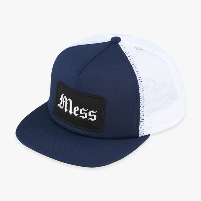 Supreme Mesh Back 5-Panel Snapback 'Mess' Navy (FW23) - SOLE SERIOUSS (1)