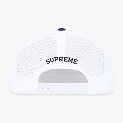 Supreme Mesh Back 5-Panel Snapback 'Mess' Navy (FW23) - SOLE SERIOUSS (2)