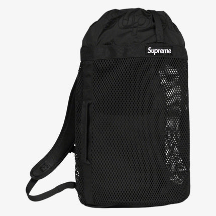 Supreme Mesh Backpack Black SS23 - SOLE SERIOUSS (2)