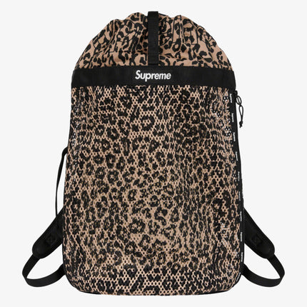 Supreme Mesh Backpack Leopard SS23 - SOLE SERIOUSS (1)