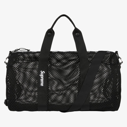 Supreme Mesh Duffle Bag Black (SS23) - SOLE SERIOUSS (2)