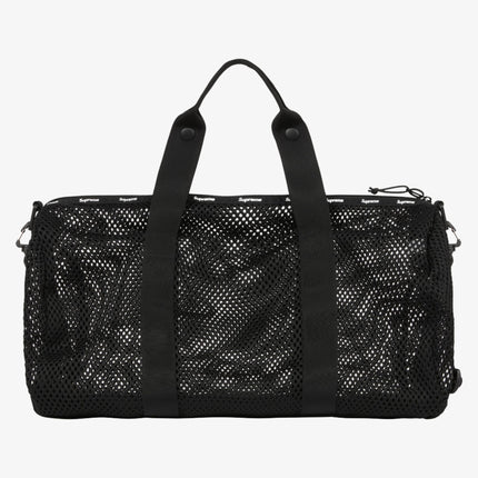 Supreme Mesh Duffle Bag Black (SS23) - SOLE SERIOUSS (4)