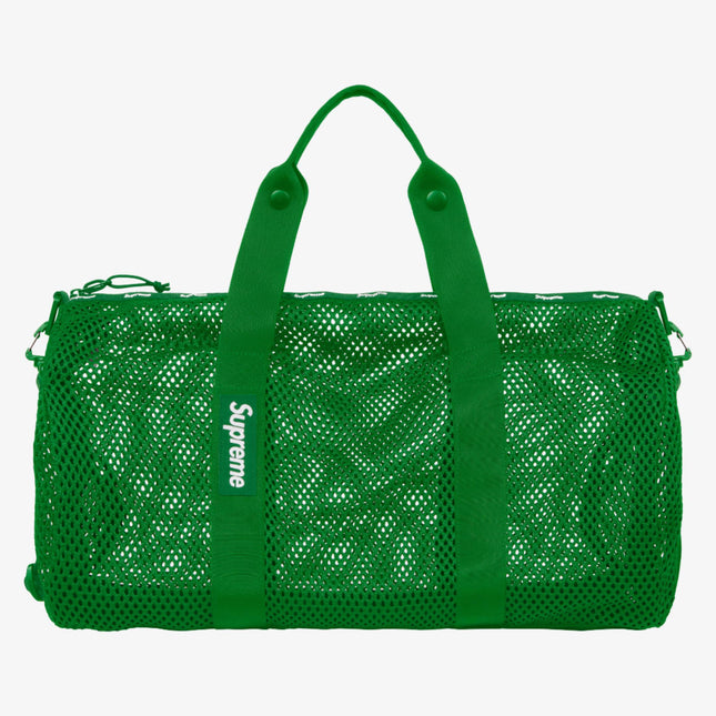 Supreme Mesh Duffle Bag Green (SS23) - SOLE SERIOUSS (1)