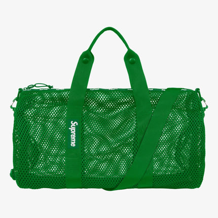 Supreme Mesh Duffle Bag Green (SS23) - SOLE SERIOUSS (3)