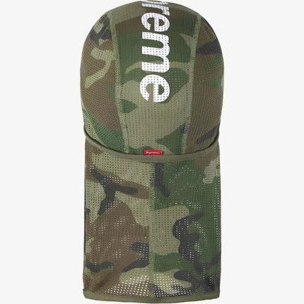 Supreme Mesh Lightweight Balaclava Woodland Camo (SS24) - SOLE SERIOUSS (2)