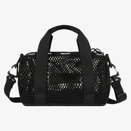 Supreme Mesh Mini Duffle Bag Black (SS23) - SOLE SERIOUSS (3)