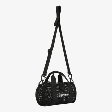 Supreme Mesh Mini Duffle Bag Black (SS23) - SOLE SERIOUSS (7)