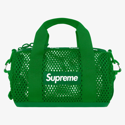 Supreme Mesh Mini Duffle Bag Green (SS23) - SOLE SERIOUSS (1)