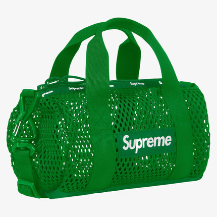 Supreme Mesh Mini Duffle Bag Green (SS23) - SOLE SERIOUSS (2)