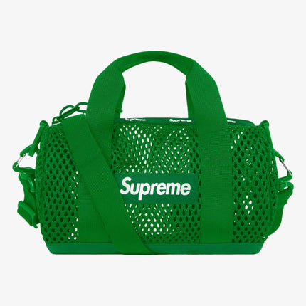 Supreme Mesh Mini Duffle Bag Green (SS23) - SOLE SERIOUSS (4)